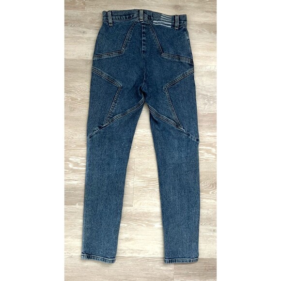 REVICE Star Skinny High Rise Jeans Women’s Size 25 with Front Seam - Picture 4 of 11